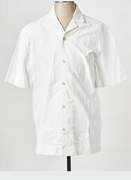 Chemise manches courtes blanc MINIMUM homme