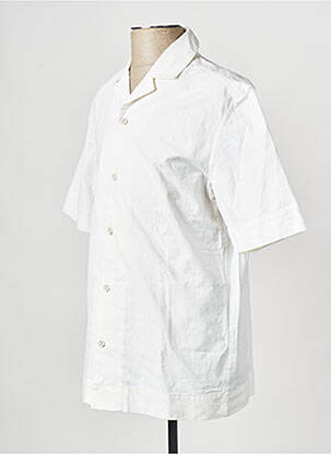Chemise manches courtes blanc MINIMUM homme