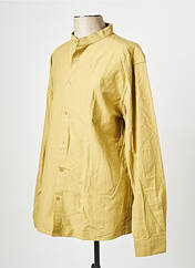 Chemise manches longues beige MINIMUM pour homme seconde vue