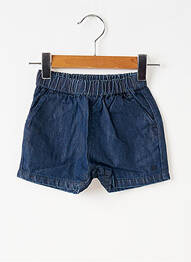 Short bleu PETIT BATEAU fille