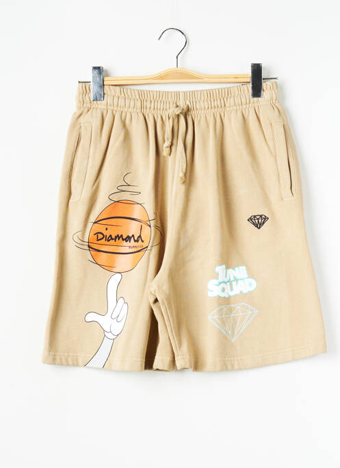 Short marron DIAMOND SUPPLY CO pour homme