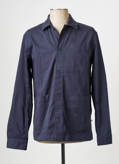 Chemise manches longues bleu MINIMUM pour homme