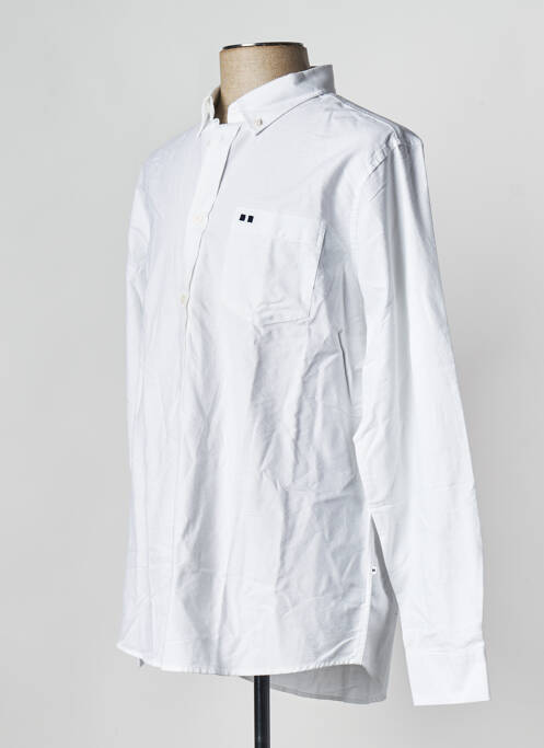 Chemise manches longues blanc MINIMUM pour homme