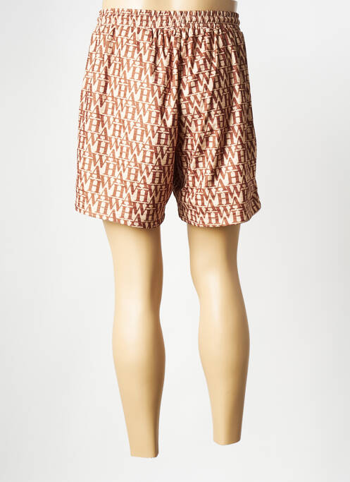 Short marron HUMAN WITH ATTITUDE pour homme