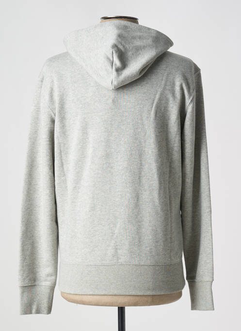 Sweat-shirt à capuche gris CHAMPION pour homme