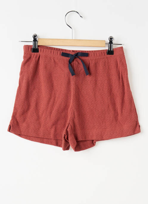 Short marron PETIT BATEAU pour femme
