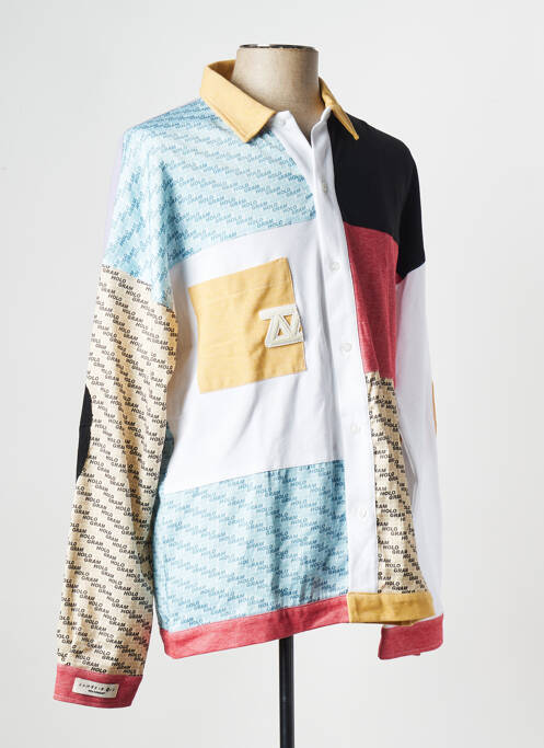 Gilet manches longues multicolore HOLOGRAM pour homme