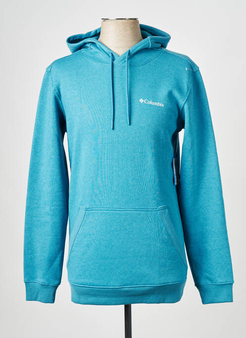 Sweat-shirt bleu COLUMBIA pour homme