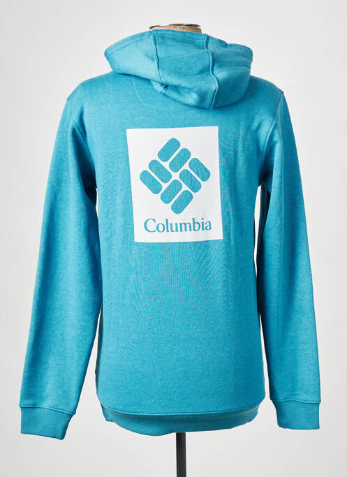 Sweat-shirt bleu COLUMBIA pour homme