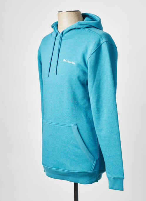 Sweat-shirt bleu COLUMBIA pour homme