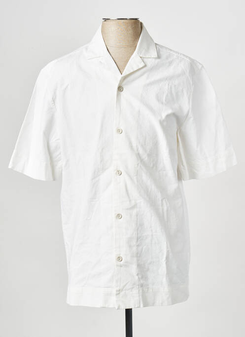 Chemise manches courtes blanc MINIMUM pour homme