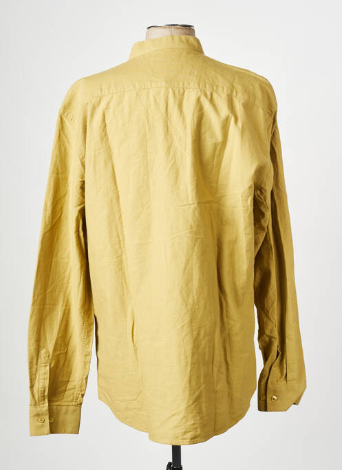 Chemise manches longues beige MINIMUM pour homme