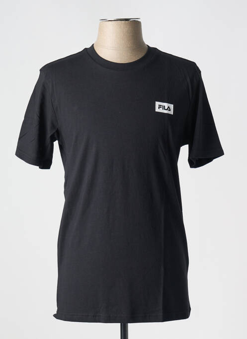 T-shirt noir FILA pour homme