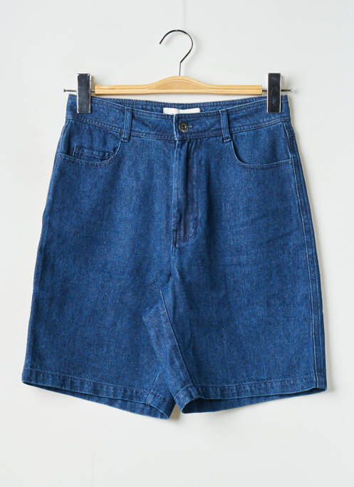 Short bleu THINKING MU pour femme