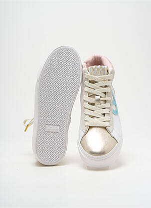Baskets rose NO NAME femme