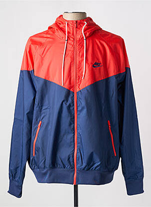 Imperméable col col montant bleu NIKE homme
