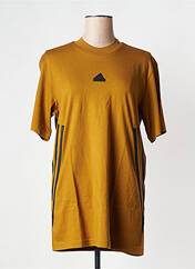 T-shirt jaune ADIDAS pour femme seconde vue