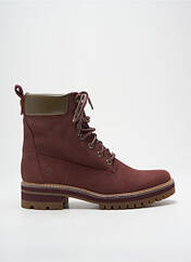 Bottines/Boots rouge TIMBERLAND pour femme seconde vue