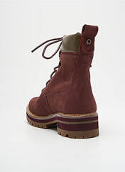 Bottines/Boots rouge TIMBERLAND pour femme seconde vue