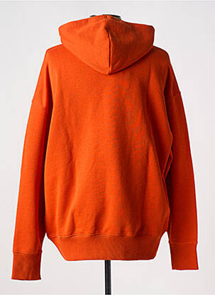 Sweat-shirt à capuche col rond orange TOMMY HILFIGER homme