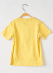 T-shirt jaune PETIT BATEAU pour garçon seconde vue