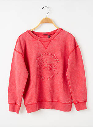 Sweat-shirt rouge IKKS JUNIOR pour garçon
