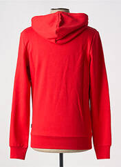 Sweat-shirt à capuche rouge JACK & JONES pour homme seconde vue