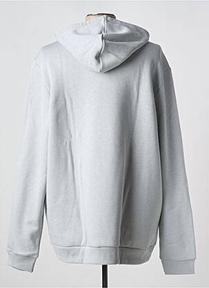 Sweat-shirt à capuche col rond gris REEBOK homme