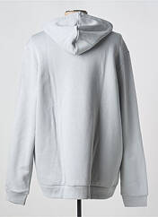 Sweat-shirt à capuche gris REEBOK pour homme seconde vue