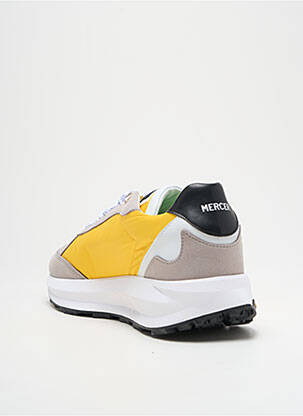 Baskets jaune MERCER AMSTERDAM homme