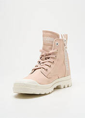 Bottines/Boots rose PALLADIUM pour femme seconde vue