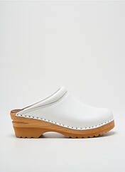 Mules/Sabots blanc TROENTORP CLOGS pour femme seconde vue