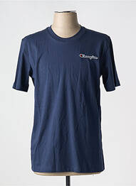 T-shirt col rond bleu CHAMPION homme