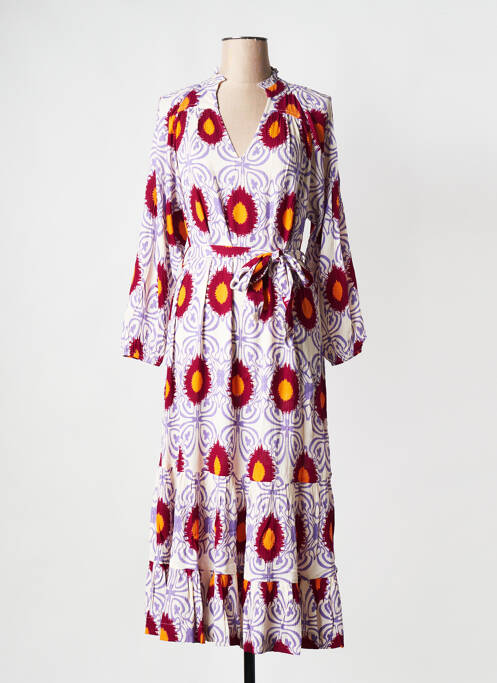 Robe longue violet STELLA FOREST pour femme