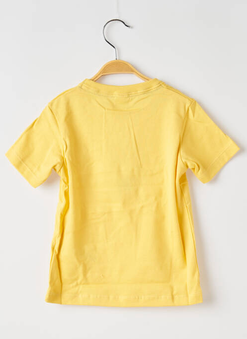 T-shirt jaune PETIT BATEAU garçon