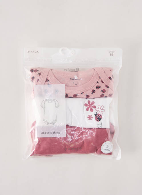 Body lingerie rose NAME IT pour fille
