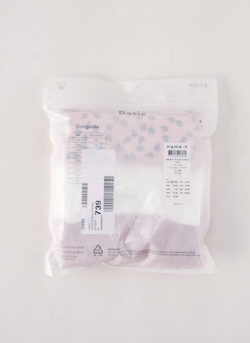 Body lingerie rose NAME IT pour fille