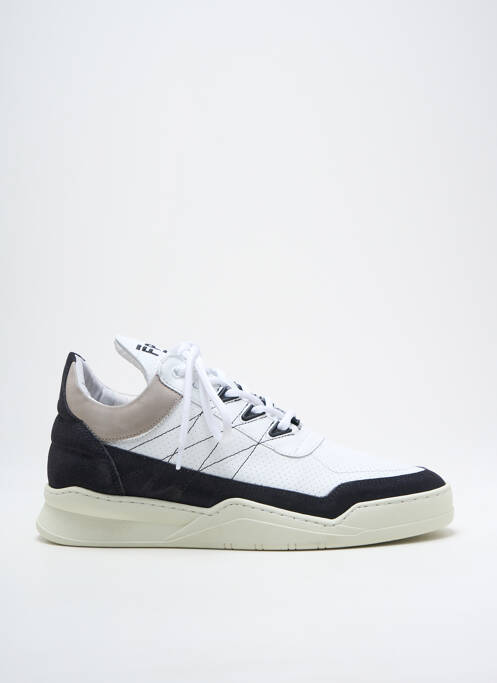 Baskets blanc FILLING PIECES pour homme