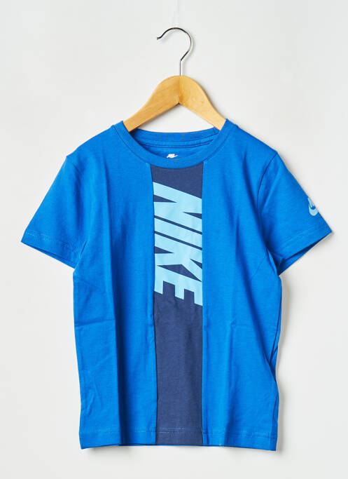 T-shirt bleu NIKE pour garçon
