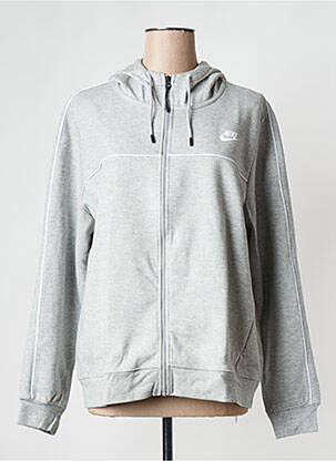 Veste casual gris NIKE femme