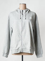 Veste casual gris NIKE femme