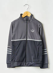 Veste casual gris ADIDAS pour enfant seconde vue