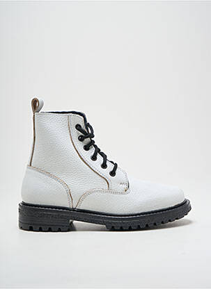 Bottines/boots blanc DECHASE femme