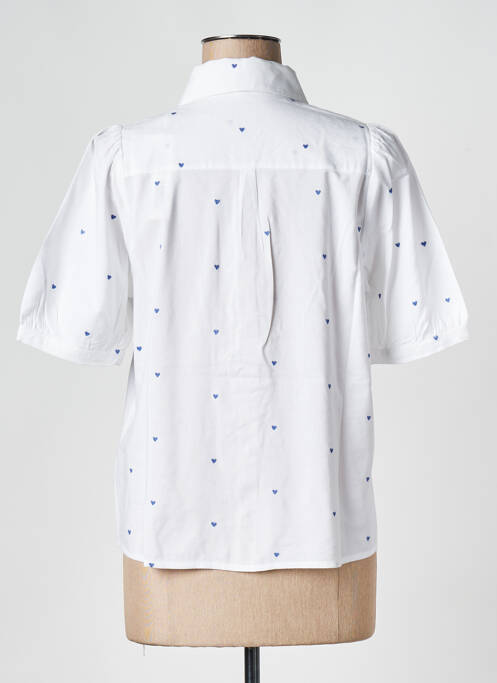 Chemisier blanc I.CODE (By IKKS) pour femme