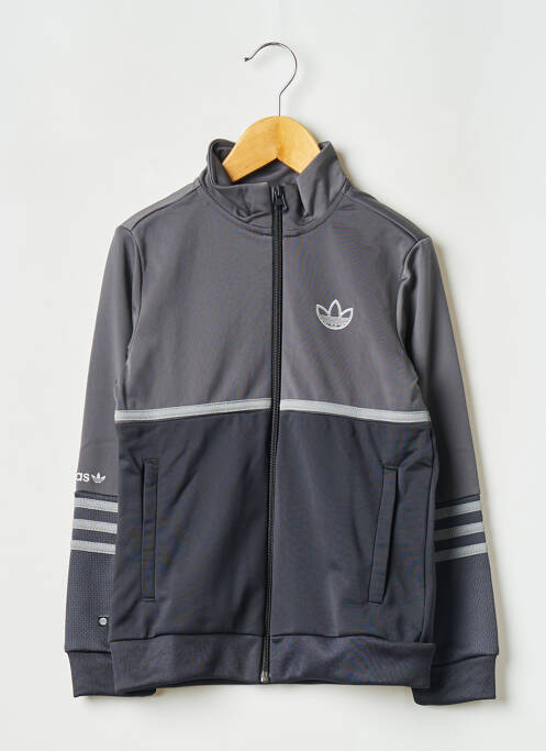 Veste casual gris ADIDAS pour enfant