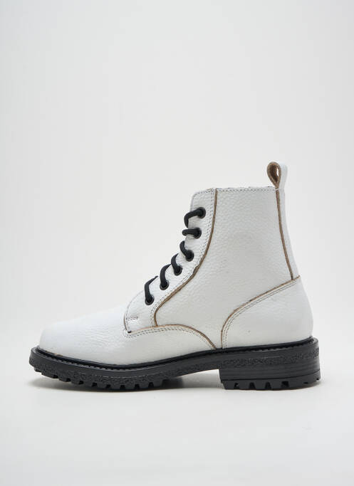 Bottines/Boots blanc DECHASE pour femme