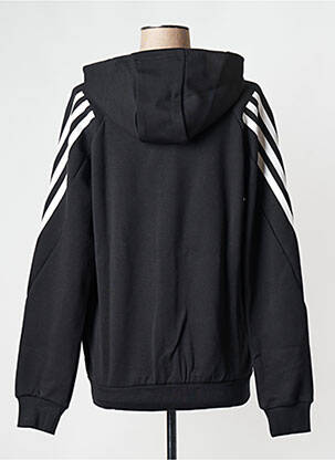 Veste casual col rond noir ADIDAS femme