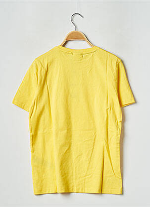 T-shirt col rond jaune FILA fille