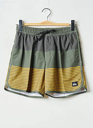 Short de bain vert QUIKSILVER homme