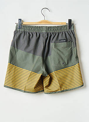 Short de bain vert QUIKSILVER homme
